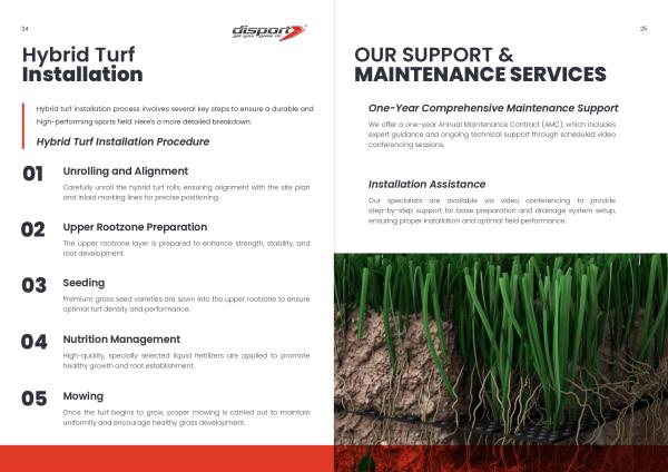 HYBIRD TURF & ACCESSORIES- AUTHORISED EXPORTER OF PRODUCT 